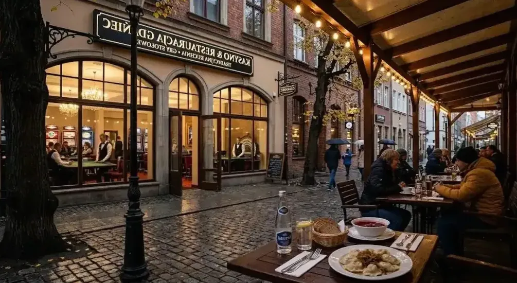Stół VIP w salonie
